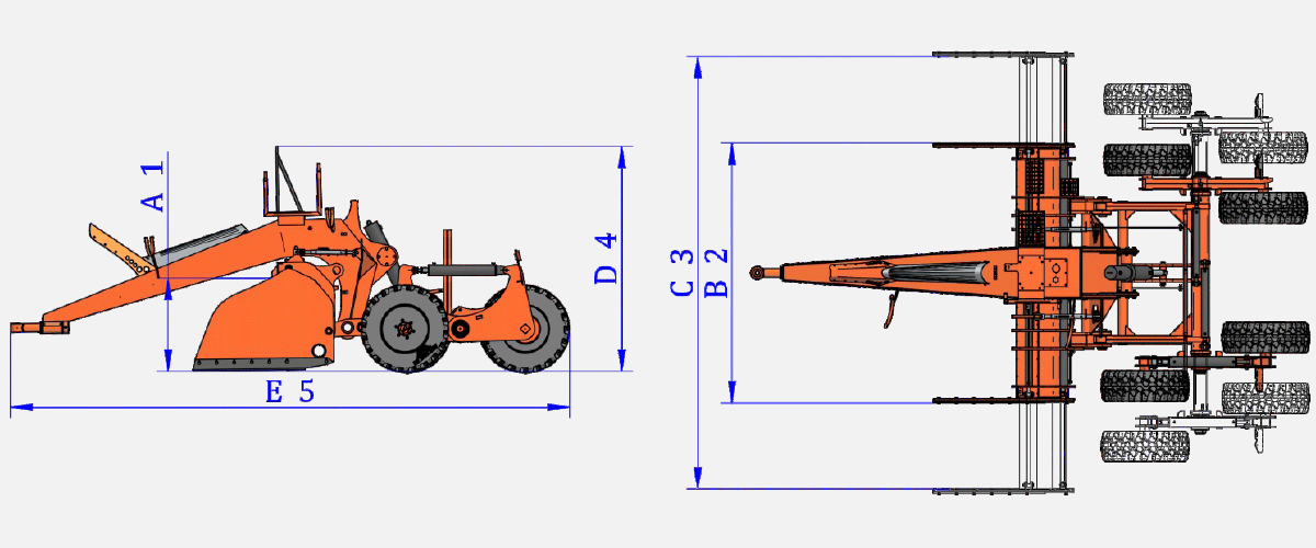 Laser leveling swan-neck 5000CCG