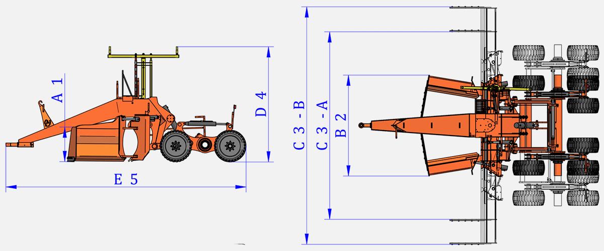 Laser leveling swan-neck for double control 6CCG-V-EX-DC 7CCG-V-EX-DC