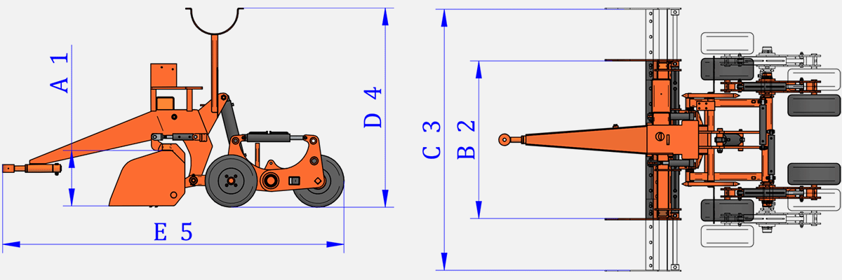 Greder laser gat de lebada 1200CC-1400CC