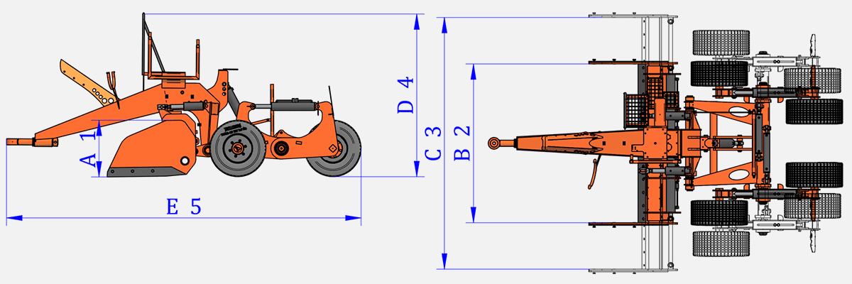 Greder laser gat de lebada 1800CC