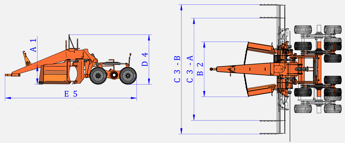 Laser leveling swan-neck 6CCG-V-EX 7CCG-V-EX