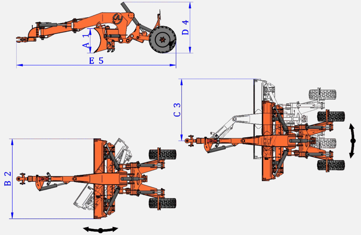 Planiermaschine CCGF-C3